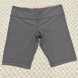 Grey Bike Shorts